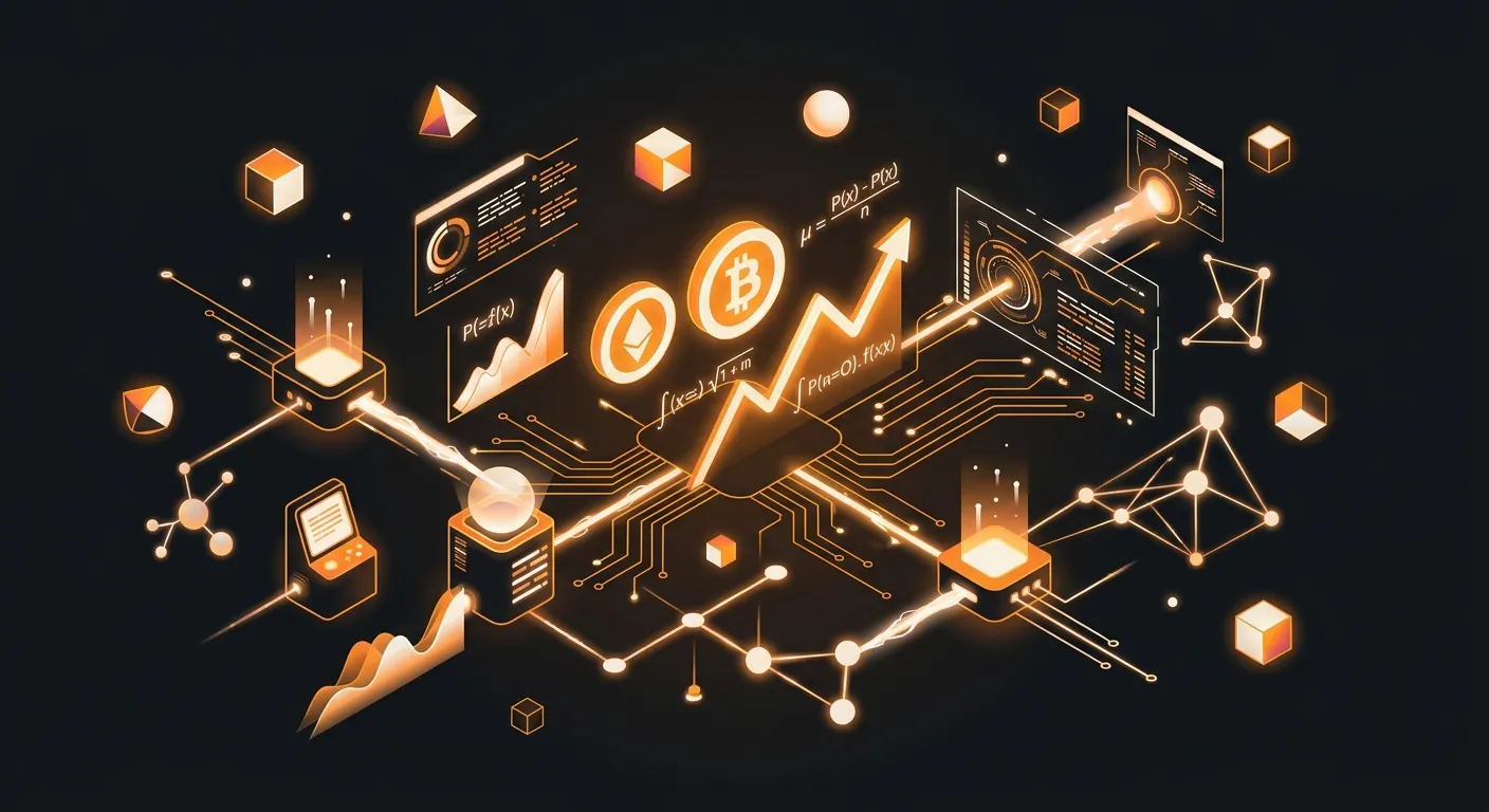 Ilustrasi edukatif pemahaman make money artinya dan probabilitas digital