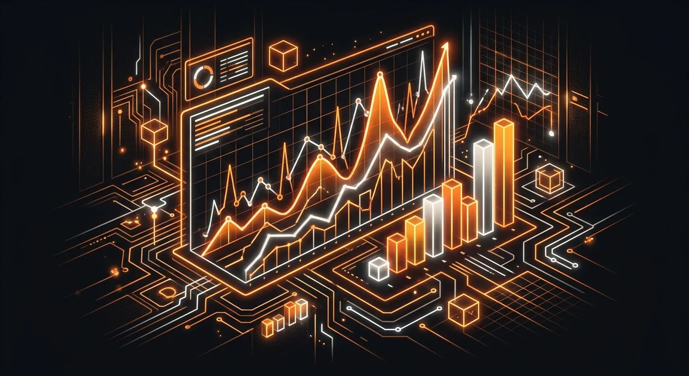 Analisis visual grafik nilai pembayaran tertinggi dan volatilitas algoritma